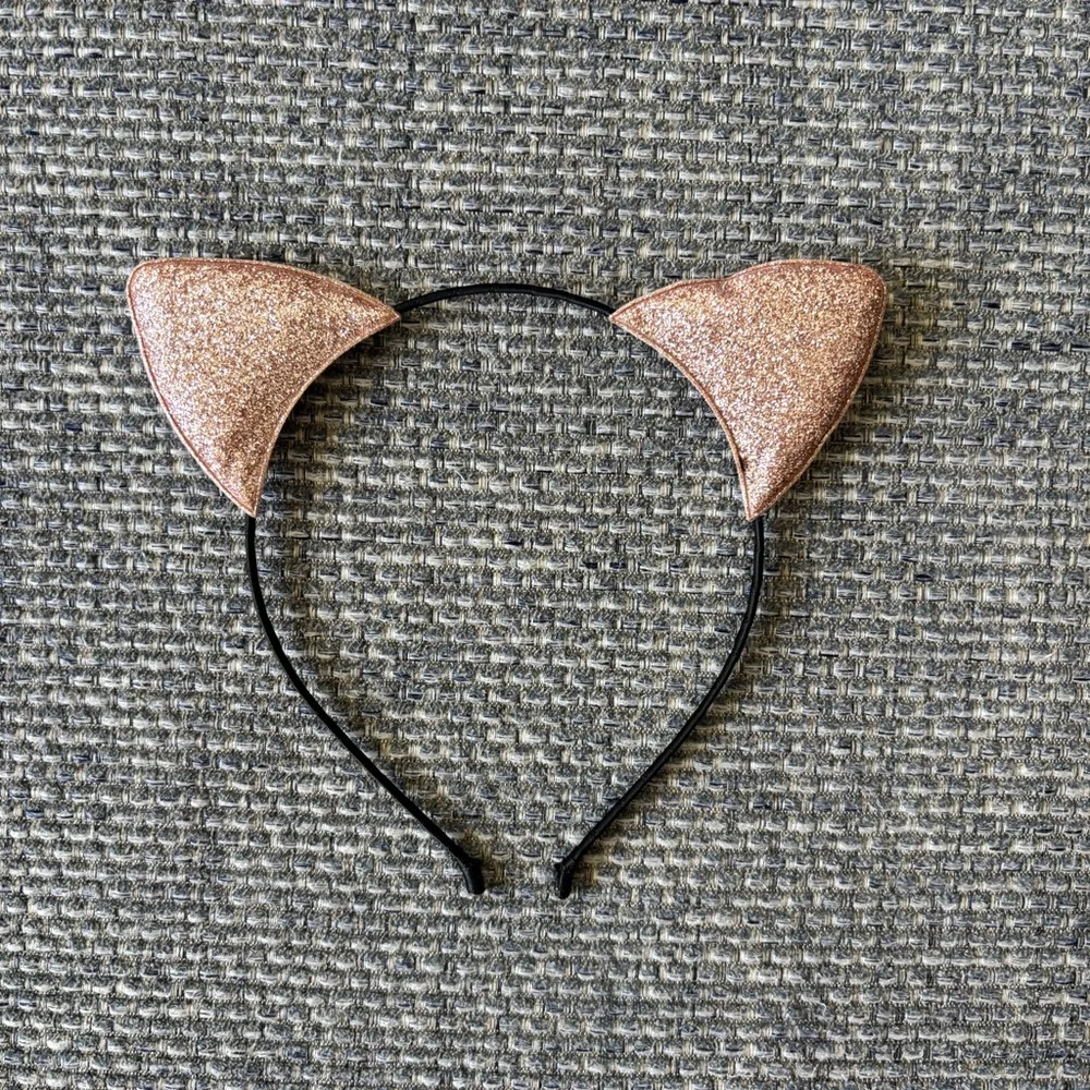 Sparkly Cat Ear Headband Halloween Costume Everyday Party Accessory Cute Sparkle